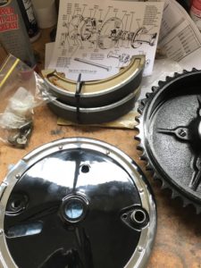 Vintage Ariel Brake Overhaul