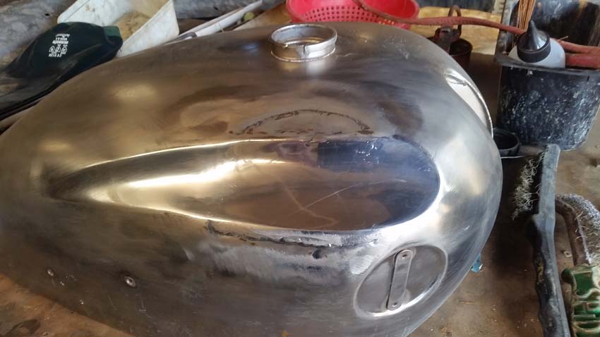 Ariel Four Fuel Tank