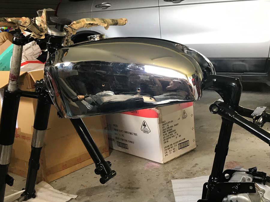 Motorcycle Chrome Plating