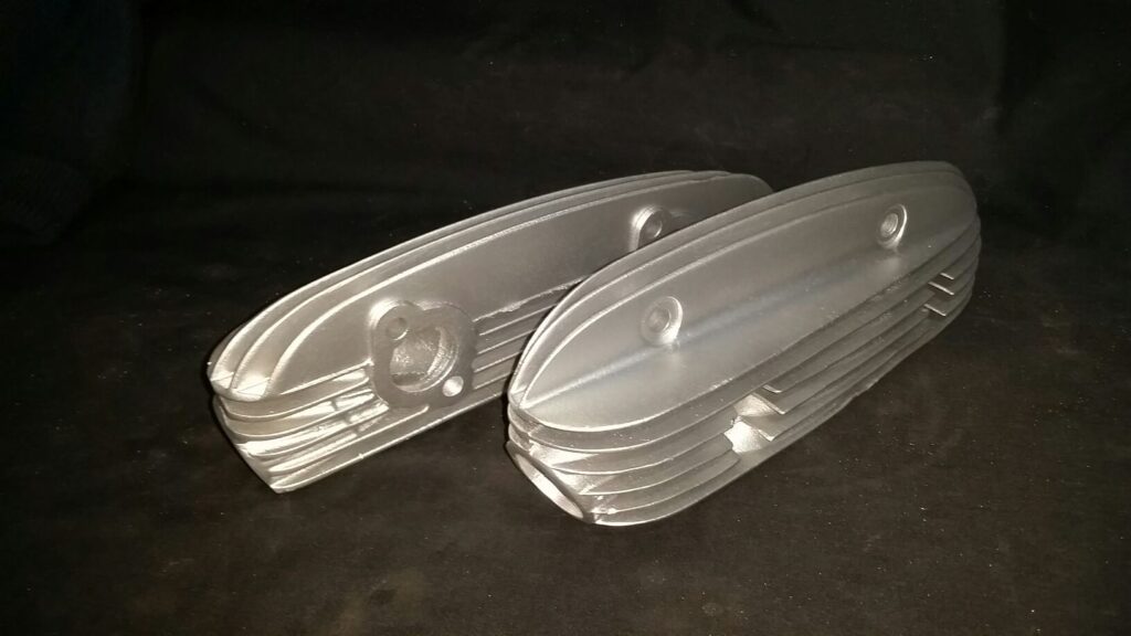 Wet Blasting Alloy Exhaust Manifolds