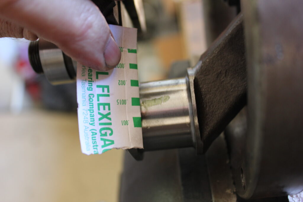 Big end bearing measure